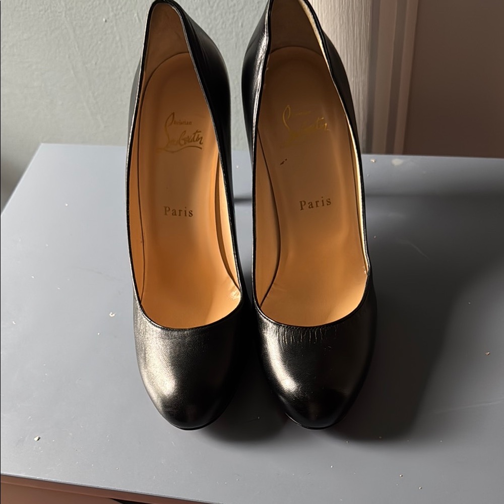 Christian Louboutin Black Heels Timeless Elegance